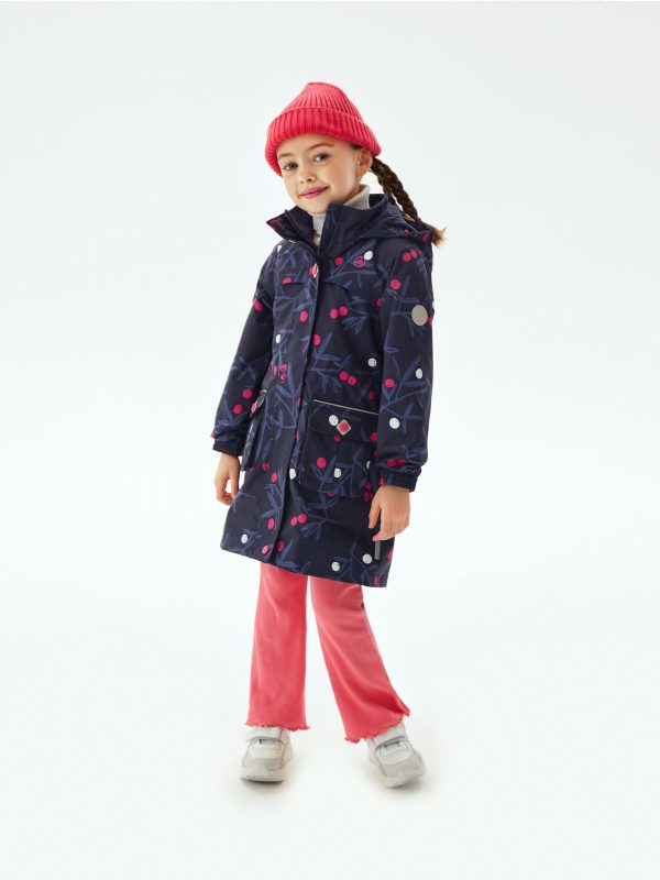 Плащ на флисовой подкладке <span class="product-sku">SP11601DARKBLUE</span> — изображение 4