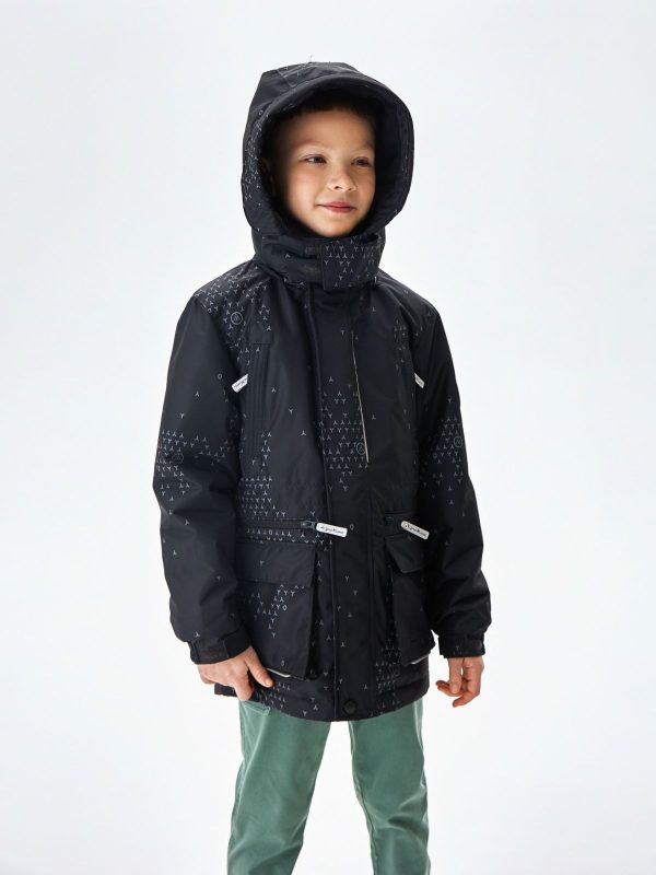 Куртка демисезонная <span class="product-sku">SP12450JETBLACK</span> — изображение 3