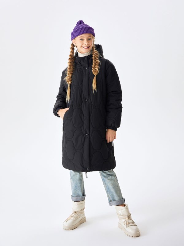 Пальто демисезонное <span class="product-sku">SP213301BLACK</span> — изображение 2
