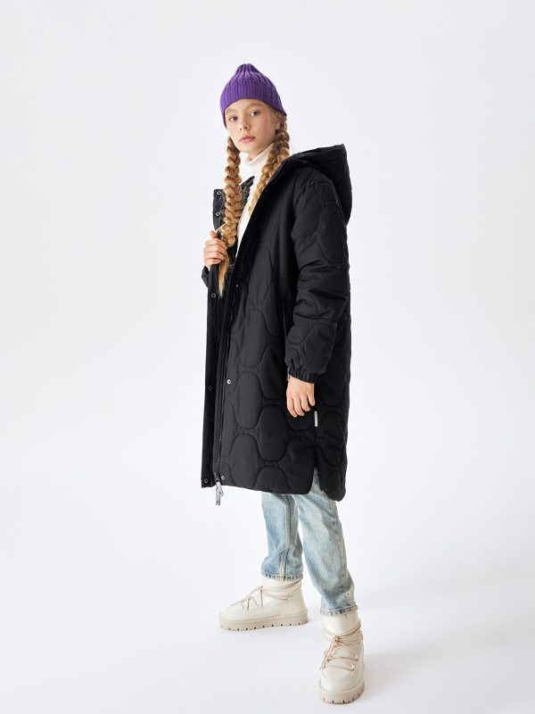 Пальто демисезонное <span class="product-sku">SP213301BLACK</span> — изображение 5