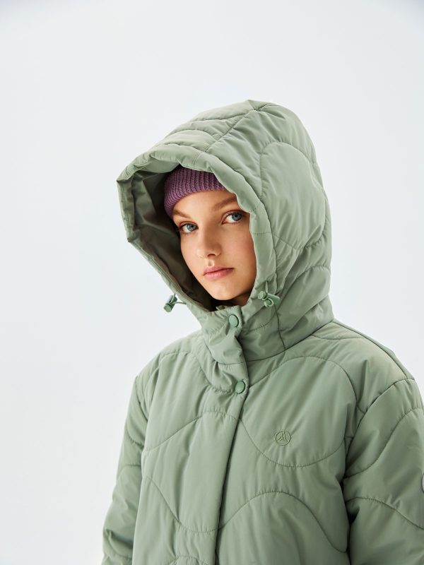 Пальто демисезонное <span class="product-sku">SP213301MINT</span> — изображение 3