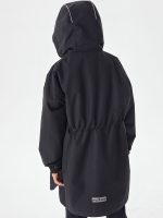 Плащ на флисовой подкладке <span class="product-sku">SP216002BLACK</span> — изображение 4