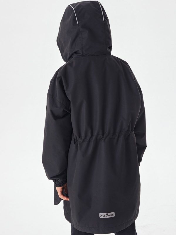 Плащ на флисовой подкладке <span class="product-sku">SP216002BLACK</span> — изображение 4