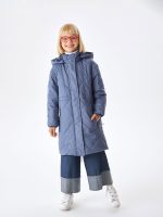 Пальто демисезонное <span class="product-sku">SP413312STEELBLUE</span> — изображение 5