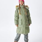 Пальто зимнее WP313819OLIVE