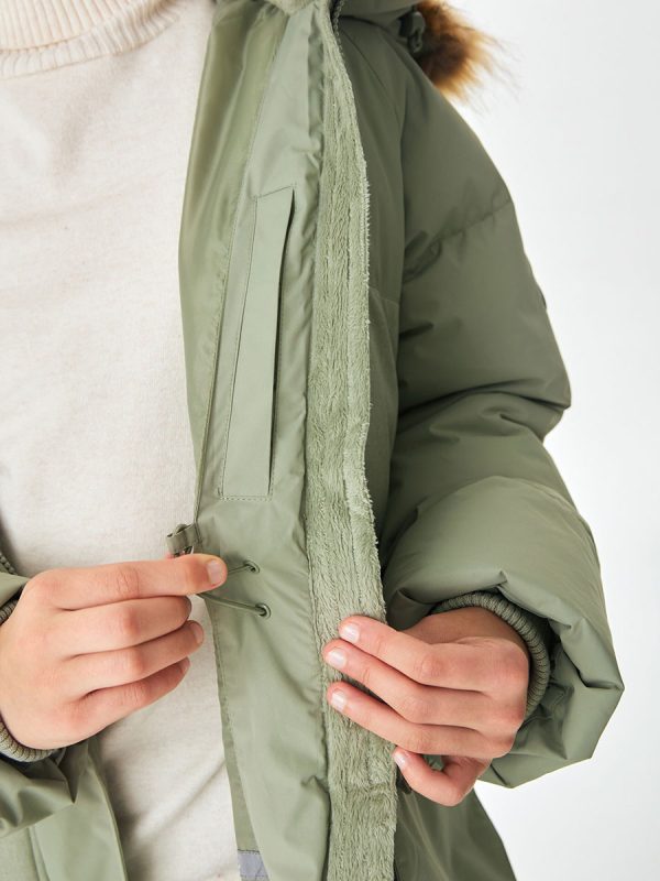 Пальто зимнее <span class="product-sku">WP313819OLIVE</span> — изображение 6