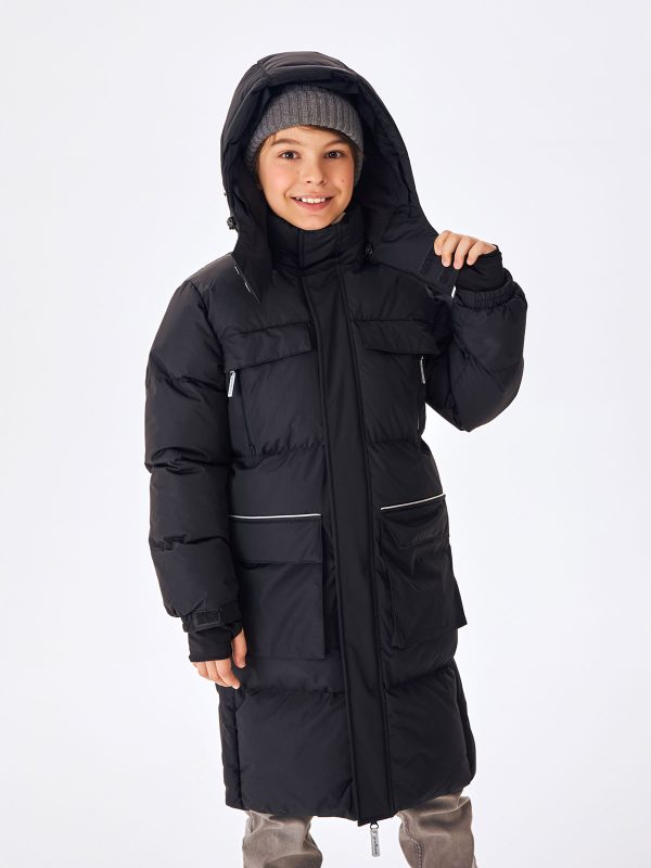 Пальто зимнее <span class="product-sku">WP323811BLACK</span> — изображение 1