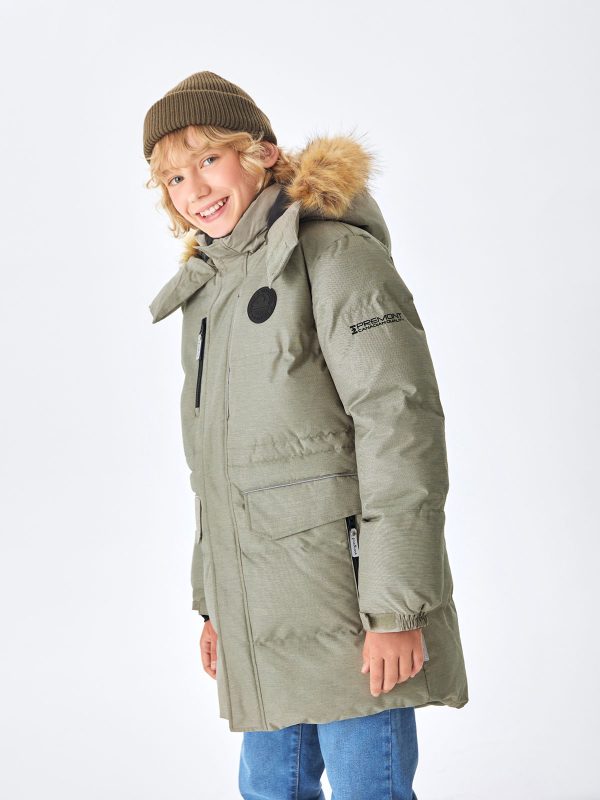 Куртка зимняя <span class="product-sku">WP72490BEIGE</span> — изображение 1