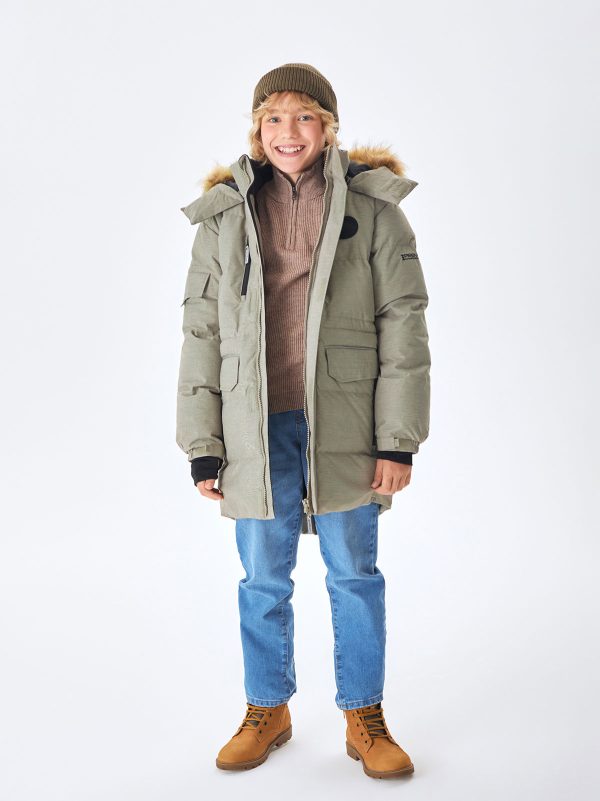 Куртка зимняя <span class="product-sku">WP72490BEIGE</span> — изображение 5