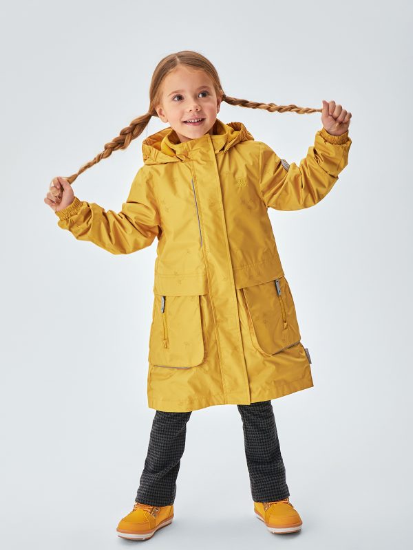 Плащ демисезонный <span class="product-sku">SP11603YELLOW</span> — изображение 5