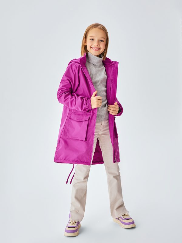 Плащ демисезонный <span class="product-sku">SP416121PINK</span> — изображение 5