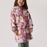 Плащ на флисовой подкладке SP11602ROSE