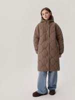 Пальто демисезонное <span class="product-sku">SP213301COFFEE</span> — изображение 2