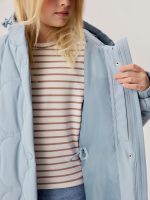 Пальто демисезонное <span class="product-sku">SP213301LIGHTBLUE</span> — изображение 6